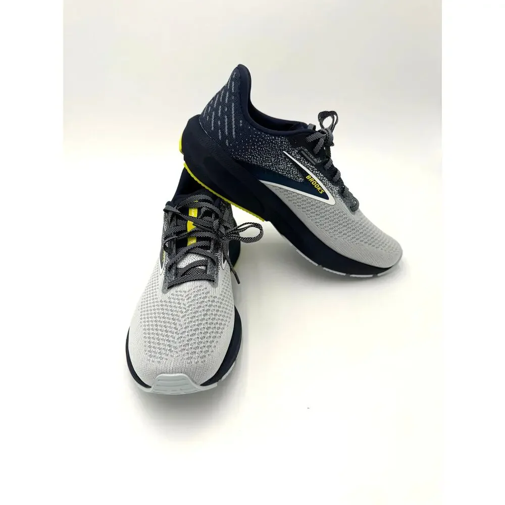 Brooks Men's Launch 10 Running Shoes - Iris/Ballad Blue/Sulphur - Men's 9